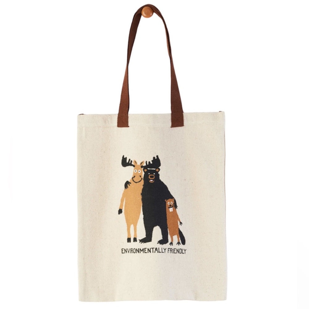 Little Blue House by Hatley Cotton Reusable Tote Bag, “Environmentally Friendly”